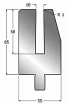 Матрица для плющения STMB H85 V10 R1