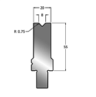 Матрица STMB 88 H55 V8 W20 R0.75